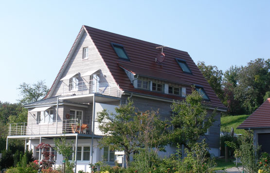 Sanierung einer Fassade - holzbau-messmer.de